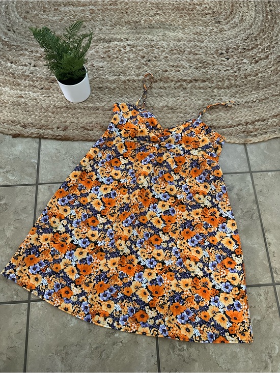 Divided Dresses & Skirts - FLORAL MINI TANK DRESS
